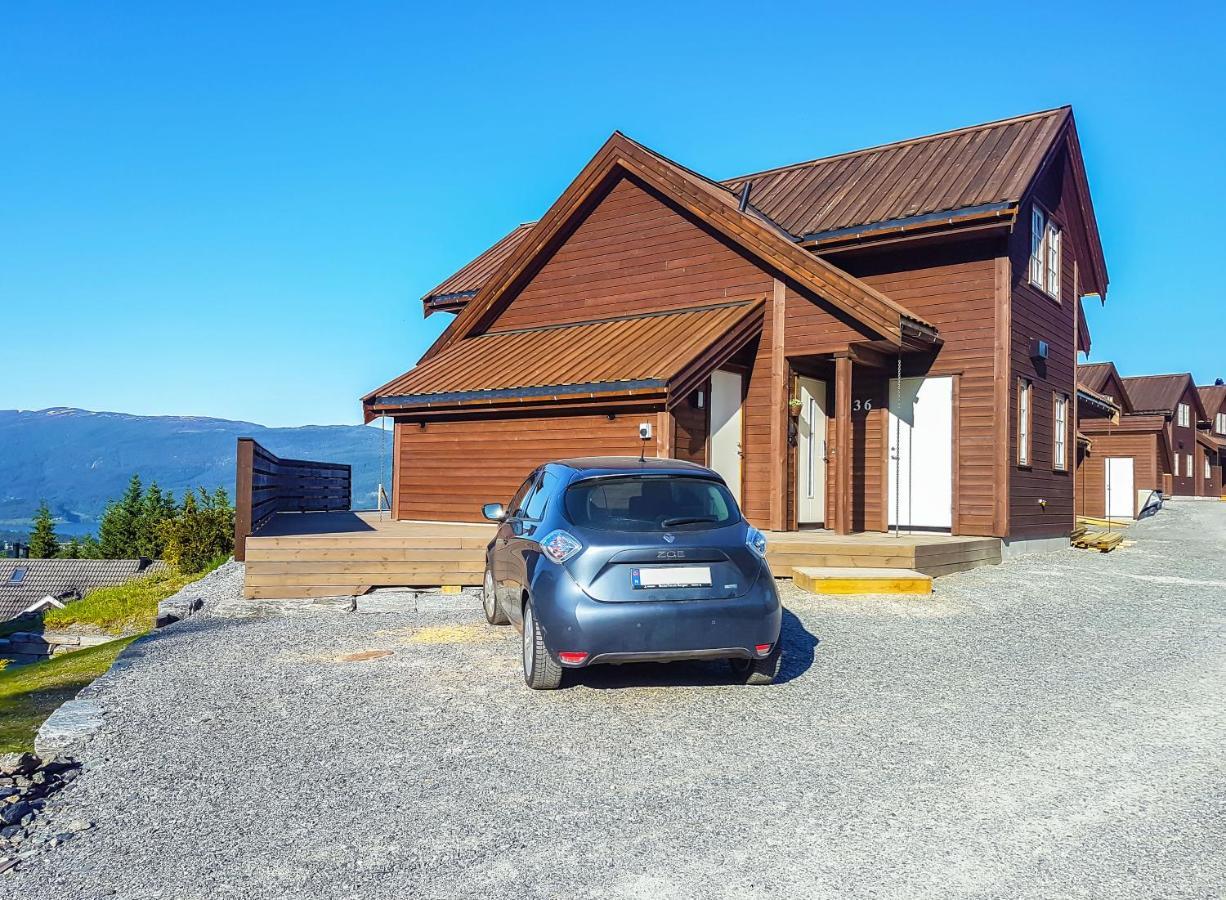 New And Exclusive Cottage In Voss With A Great View Skulestadmo Kültér fotó